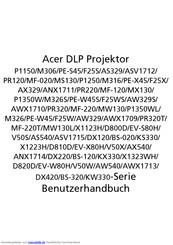 Acer KW330-Serie Benutzerhandbuch