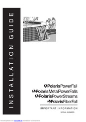 Polaris FiberFall Installations Anleitung