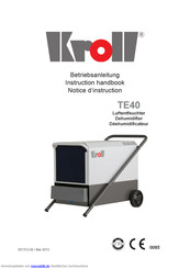 Kroll TE 40 Betriebsanleitung