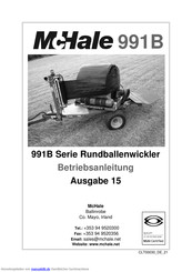 McHale 991B Serie Betriebsanleitung