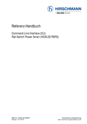 Hirschmann RM CLI HiOS-2S RSPS Referenzhandbuch
