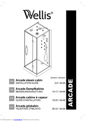 Wellis Arcade WC00341 Bedienungsanleitung