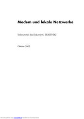 HP Compaq nc4400 Benutzerhandbuch