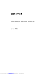 HP Compaq nc4400 Benutzerhandbuch