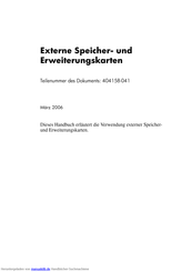 HP Compaq nx6310 Handbuch