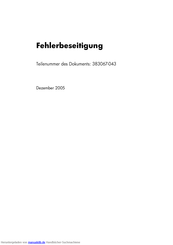 HP Compaq nc4400 Handbuch
