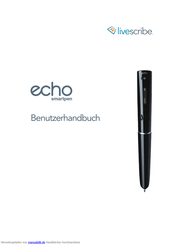 Livescribe echo smartpen Benutzerhandbuch
