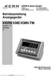 KERN KMN-TM Betriebsanleitung