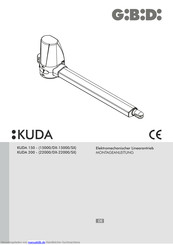 GiBiDi KUDA 150-15000/DX Montageanleitung