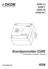 Adicos GSME-F Installation Und Wartung