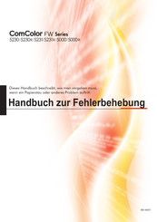 COMCOLOR 5230 Handbuch Zur Fehlerbehebung
