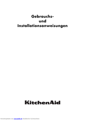 KitchenAid KCBIX 60600 Gebrauchs- Und Installationsanweisungen