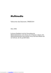 HP Compaq nx9420 Handbuch