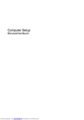 HP 2133 Mini-Note Benutzerhandbuch