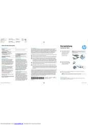 HP Pro Tablet 408 G1 Kurzanleitung