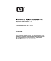 HP xw6000 Hardware-Referenzhandbuch