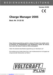VOLTCRAFT Charge Manager 2005 Bedienungsanleitung