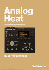 Elektron Analog Heat Benutzerhandbuch
