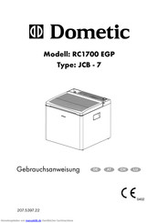 Dometic RC 1700 EGP Gebrauchsanweisung