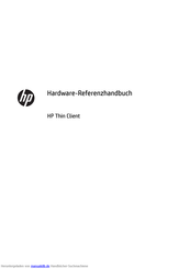 HP t310 All-in-One Zero Client Hardware-Referenzhandbuch