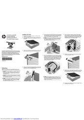 HP rp5800 Retail System Installationshandbuch