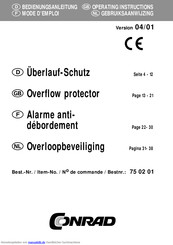Conrad 75 02 01 Bedienungsanleitung