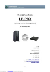 LE-Kommunikation LE-PBX Benutzerhandbuch