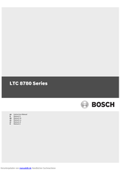 Bosch LTC 8780/60 Anleitung