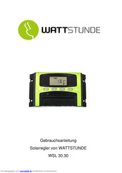 Wattstunde WSL 30.30 Installations Anleitung