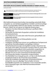 Bauknecht ELC 8160 PT Bedienungsanleitung