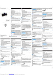 Philips DS7580/10 Handbuch