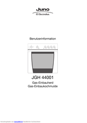 JUNO JGH 44001 Benutzerinformation