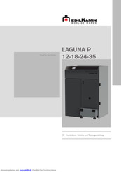 EdilKamin LAGUNA P 12 Installation, Betrieb Und Wartung