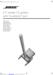Bose L1 Model 1S Bedienungsanleitung