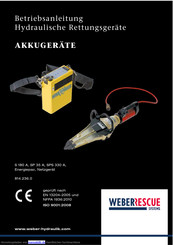 Weber Rescue Systems SPS 330 A Betriebsanleitung