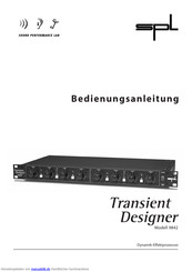 SPL Transient Designer 9842 Bedienungsanleitung
