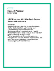 HP HPE ProLiant XL250a Gen9 Benutzerhandbuch
