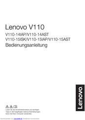 Lenovo V110-14AST Bedienungsanleitung