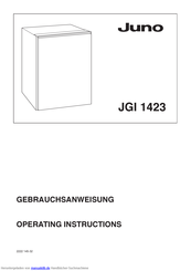 Juno JGI 1423 Gebrauchsanweisung