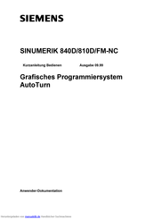 Siemens FM-NC Kurzanleitung