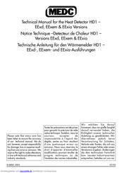 MEDC HD1 EExem- Anleitung