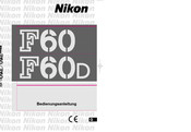 Nikon F60 Bedienungsanleitung