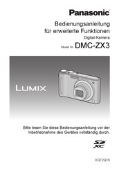Panasonic Lumix DMC-ZX3 Bedienungsanleitung