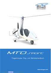 AutoGyro MTOsport Betriebshandbuch