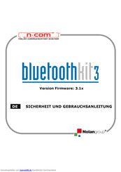 N-Com Bluetooth Kit3 Gebrauchsanleitung