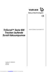 Vacuum Technologies TriScroll 600 Handbuch