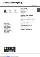 Hotpoint Ariston PZ 760 RF/HA Bedienungsanleitung