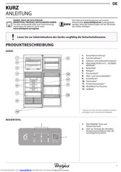 Whirlpool T TNF 8111 W Kurzanleitung