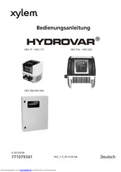 xylem Hydrovar HV3.30e-HV3.45e Bedienungsanleitung