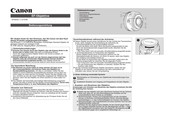 Canon EF50mm 1:1,8 STM Bedienungsanleitung